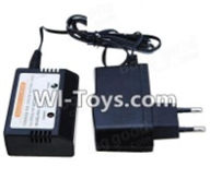 HBX 12882P ONSLAUGHT Parts-Official charger and balance charger(Can charge 1 battery at the same time) Parts-,HaiBoXing HBX 12882P ONSLAUGHT RC Car Parts